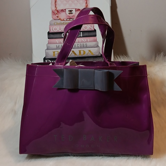 Ted Baker Plum/Purple Tote Bag - Picture 1 of 8
